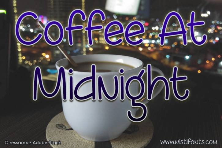 Coffee At Midnight Font Download