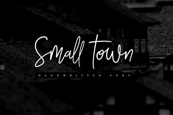 Smalltown handwritten font Font Download