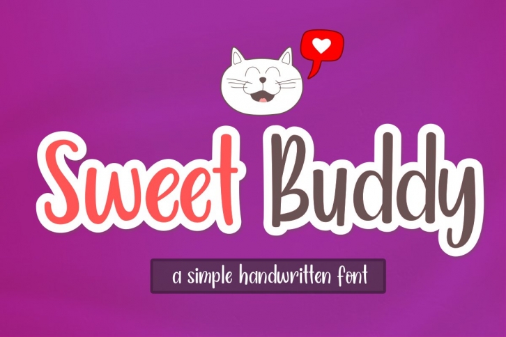 Sweet Buddy Font Download