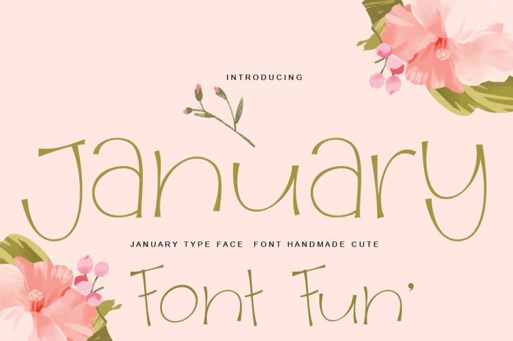 january Font Download