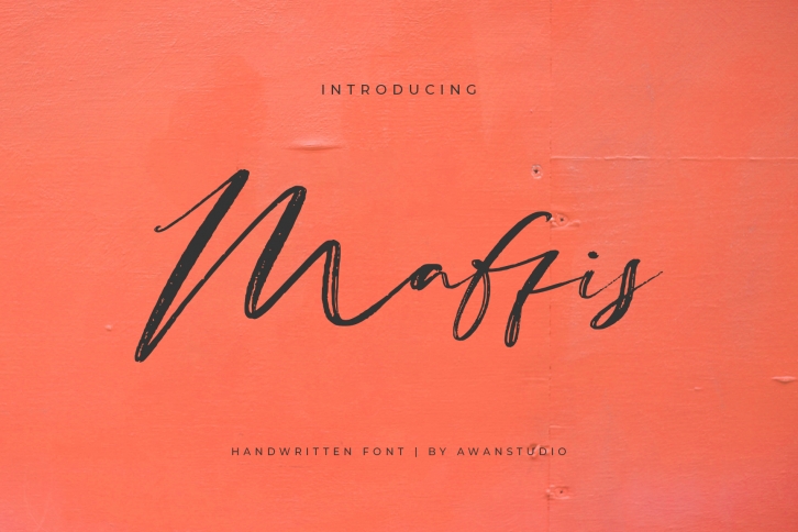 Maffis Handwritten Font Font Download