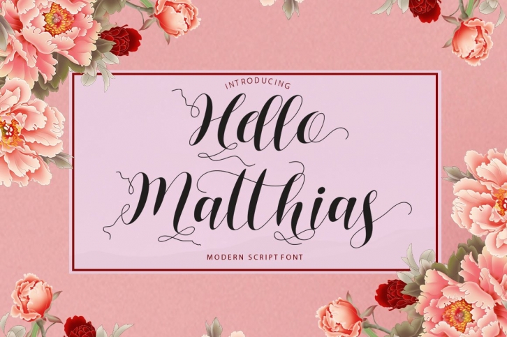 Hello Matthias Font Download