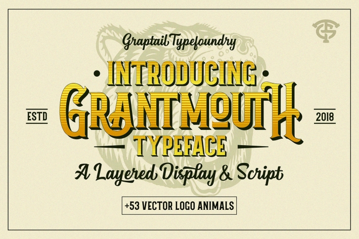 Grantmouth Font Duo Extras Font Download