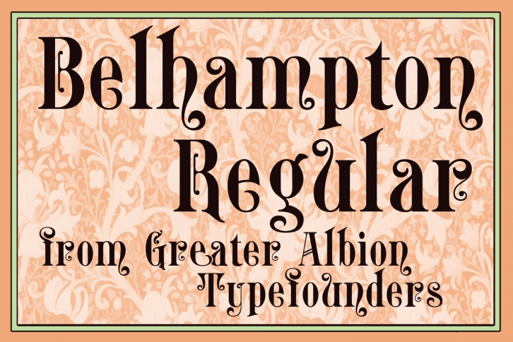 Belhampton Regular Font Download