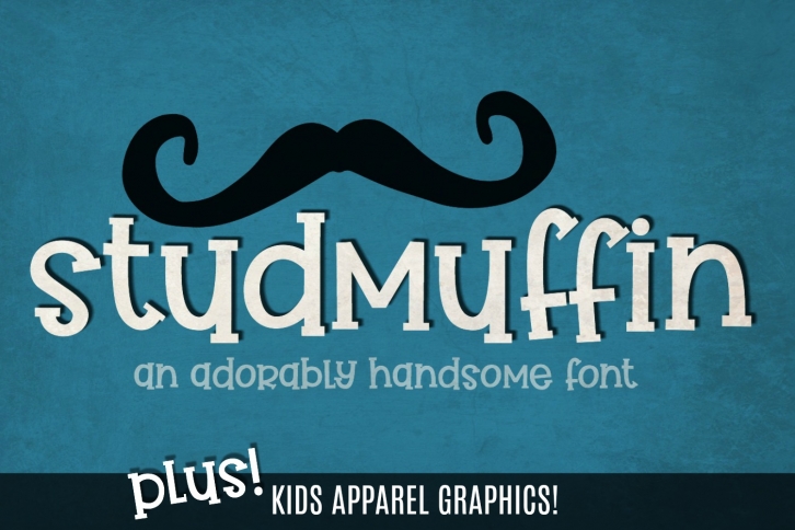Studmuffin Font + Bonus Font Download