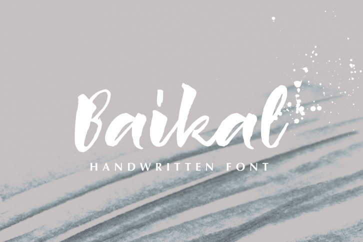 Baikal Handwritten Font with bonus Font Download