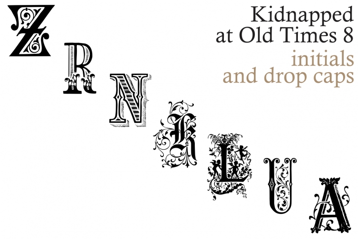 Kidnapped at Old Times 8 Font Download