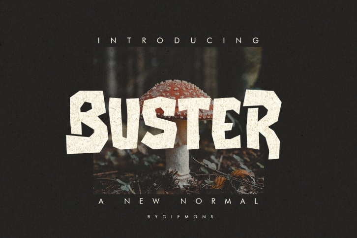 Buster Typeface Font Download