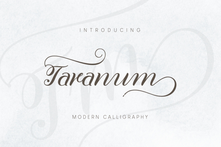 Taranum font Script Font Download