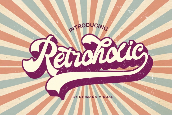 Retroholic - Retro Font Font Download
