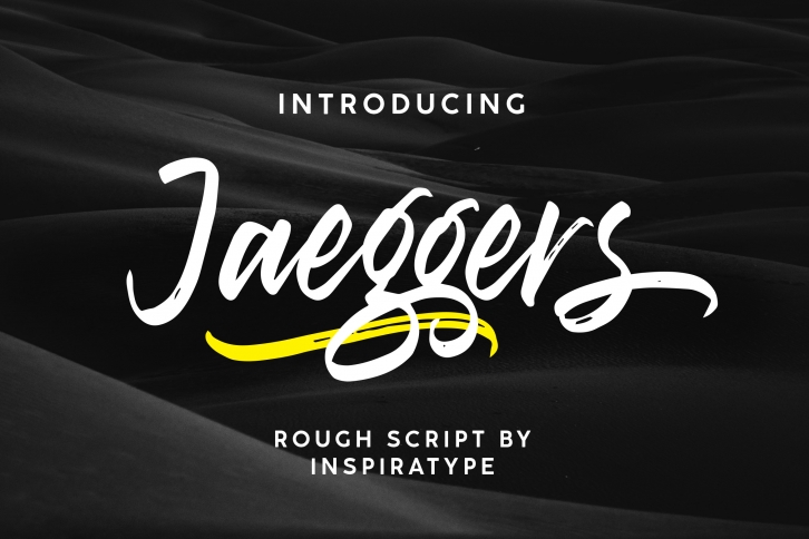 Jaeggers - Rough Script Font Download