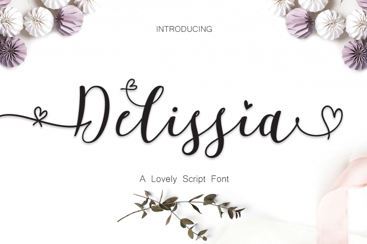 Delissia Script Font Download