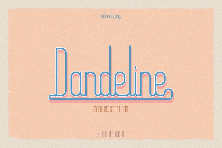 Dandeline Font Download