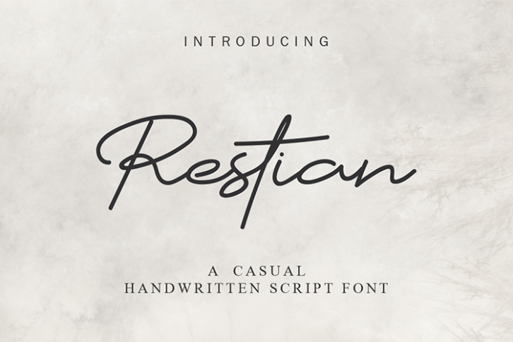 Restian Script Font Font Download