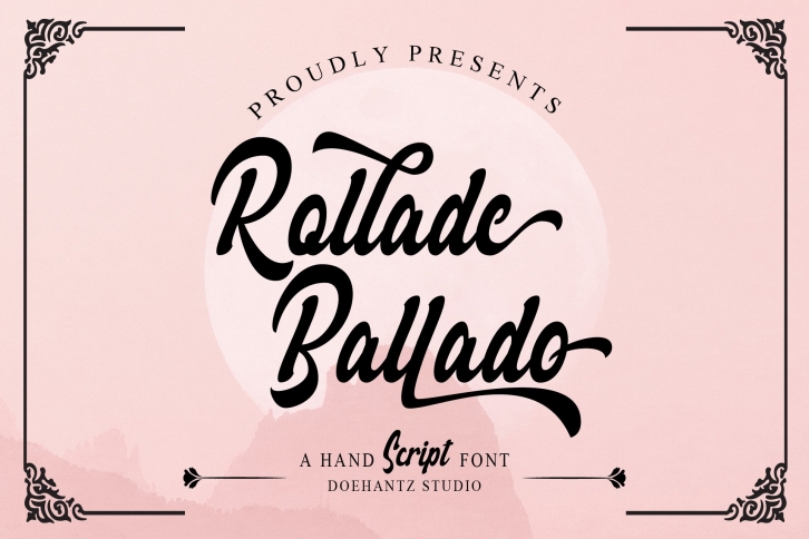 Rollade Ballado Font Download
