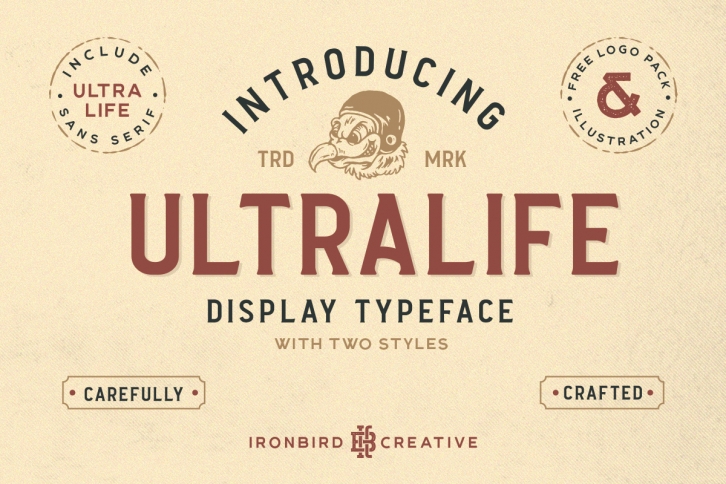 Ultralife Typeface Font Download
