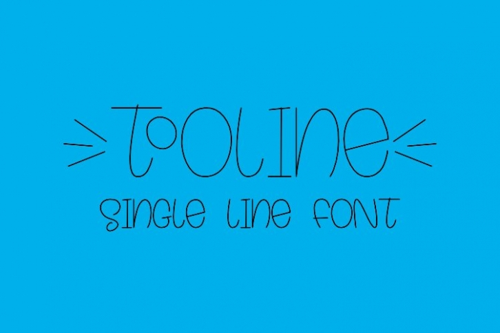Tooline - Single Line - Hair Line Font Font Download