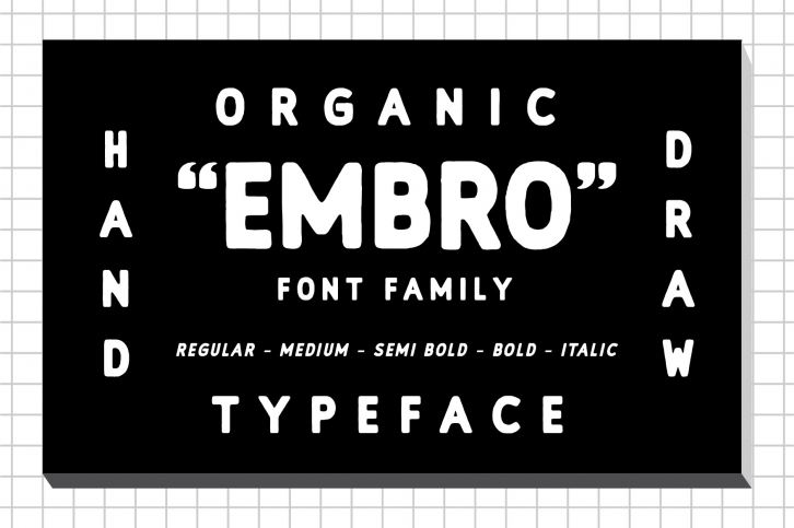 Embro font family Font Download