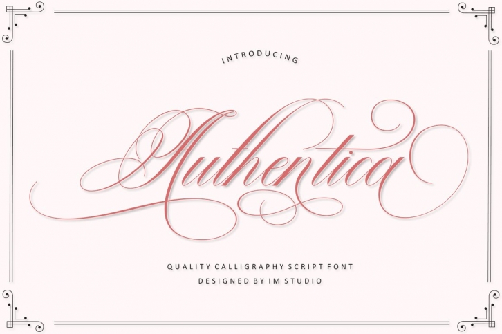 Authentica Font Download