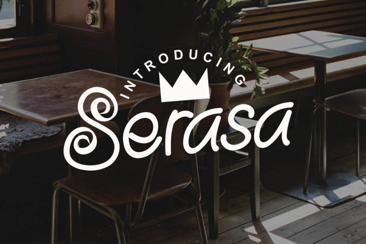 Serasa - Display Font Font Download