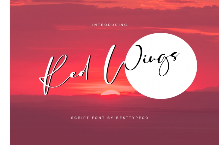 Red Wings Font Download