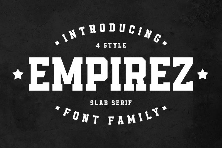 Empirez - Slab Serif Font Download