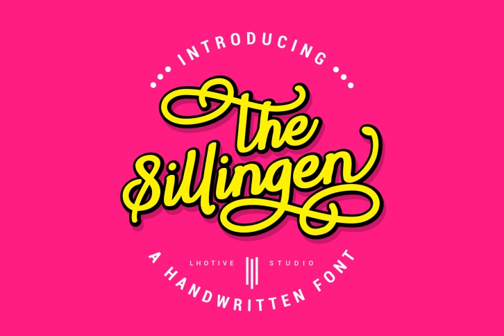Sillingen | Handwritten Font Font Download