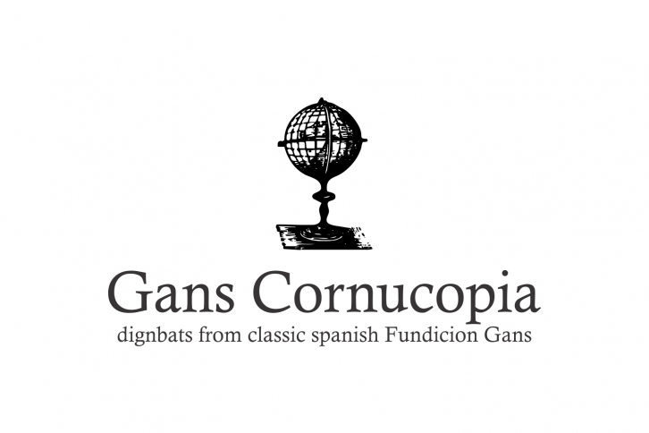 Gans Cornucopia Font Download