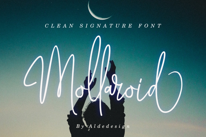 Mollaroid | Signature Font Font Download