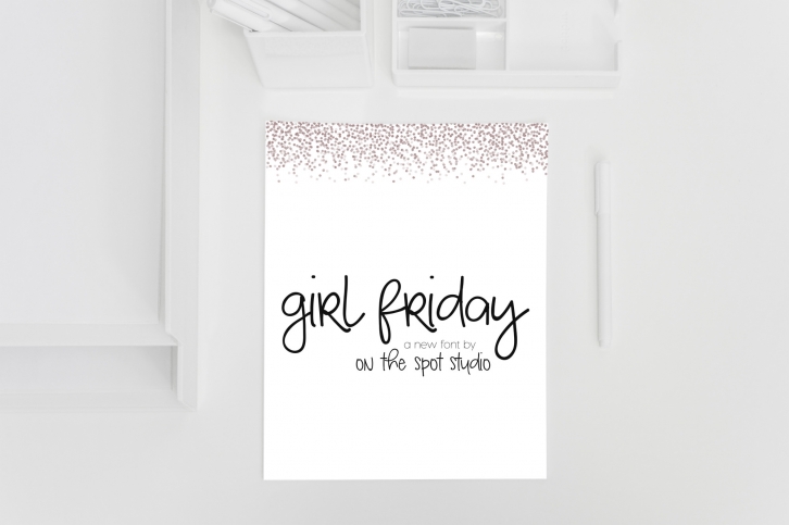 Girl Friday Font Download