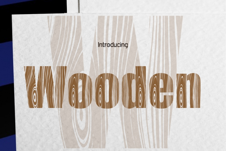 Wooden Font Download