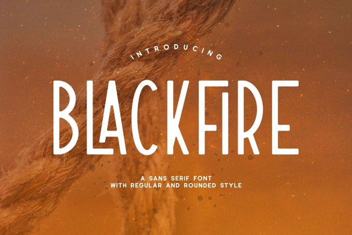Blackfire - Sans Serif Font Font Download