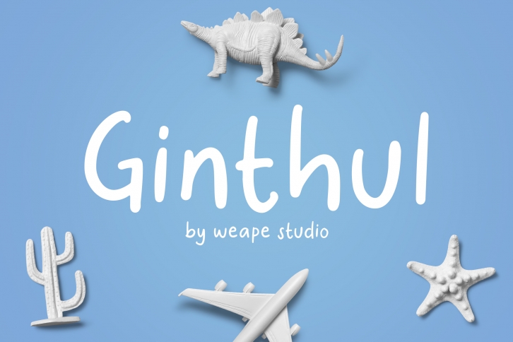 Ginthul - Fun and Playful Font Font Download
