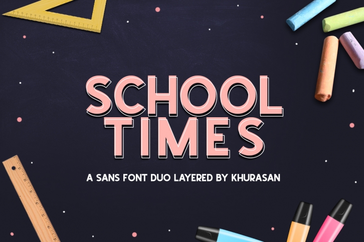 School Times Font Download