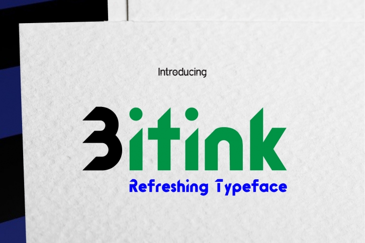 Bitink Font Download