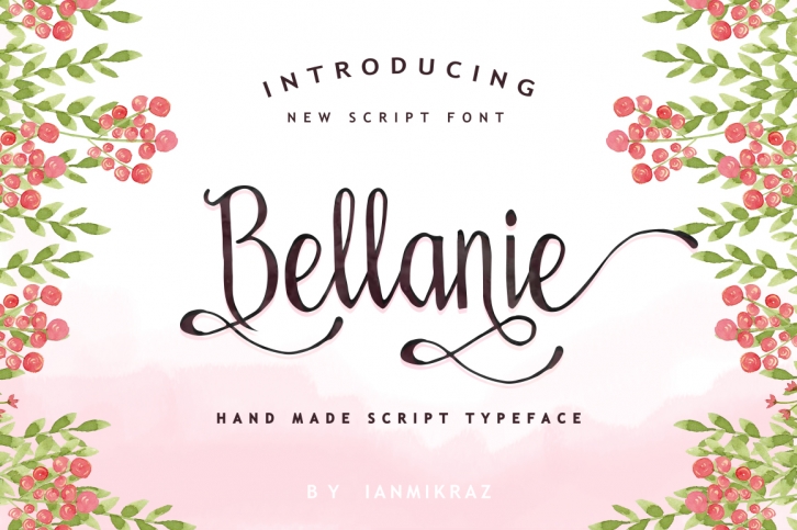 Bellanie Script Font Download