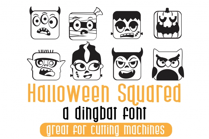 DB Halloween Squared Font Download