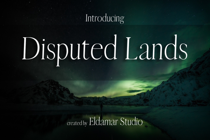 Disputed Lands Font Font Download