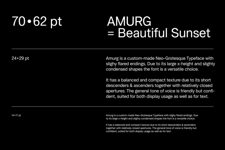 AMURG Font Download