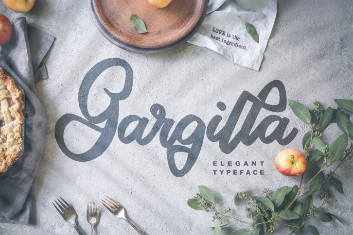 Gargilla | Elegant Typeface Script Font Font Download