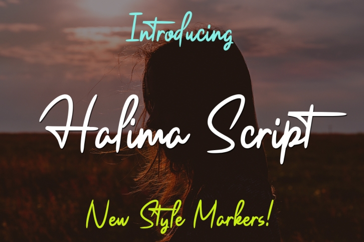 Halima Script Font Download