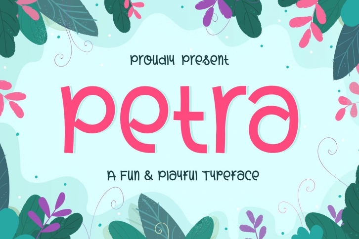 Petra - Fun and Playful Typeface Font Download