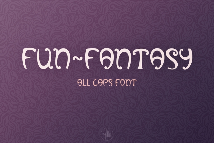 Fun-Fantasy - all caps display font, OTF, TTF Font Download