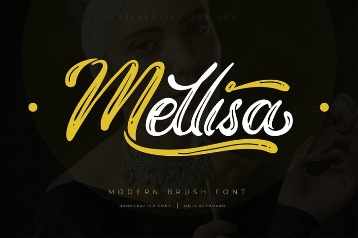 Mellisa | Modern Brush Font Font Download