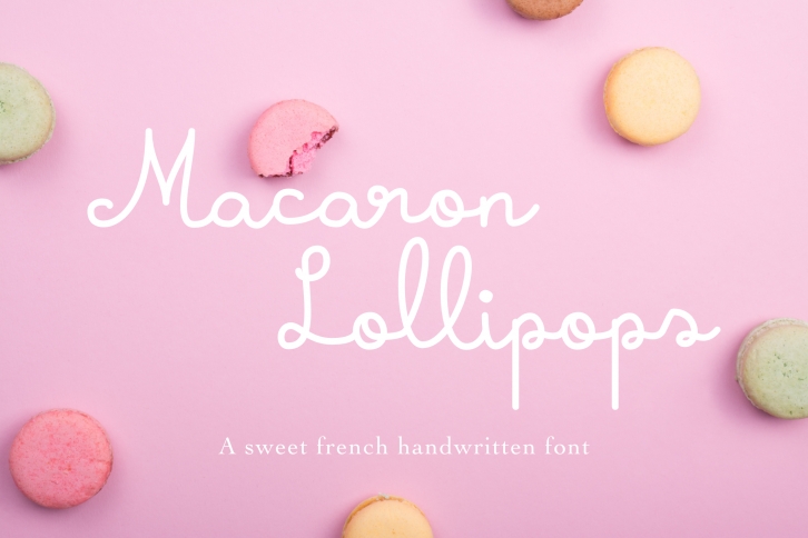 Macaron Lollipops Font Download