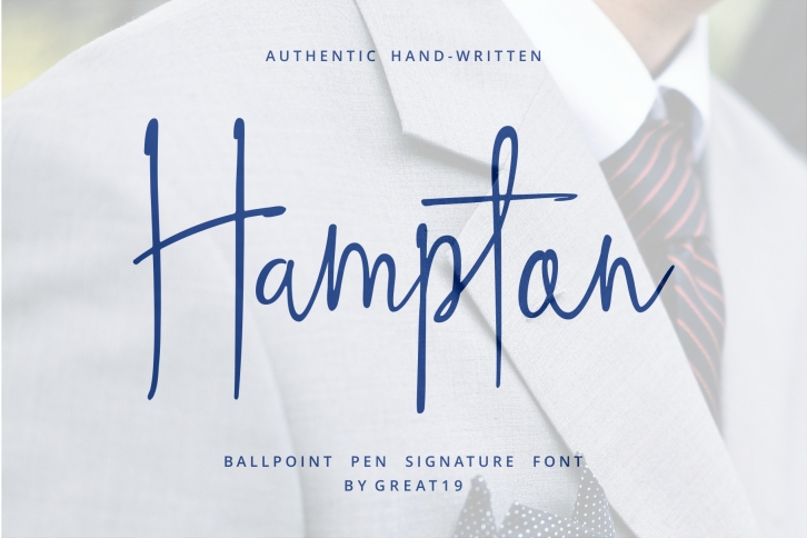 Hampton Signature Font Font Download