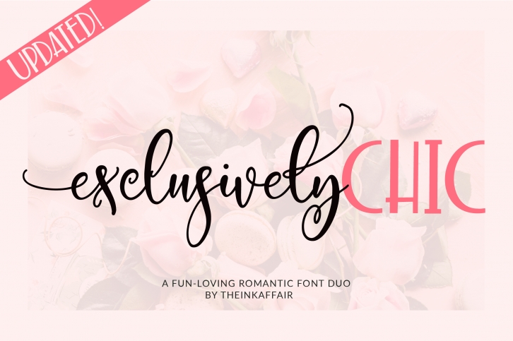 Exclusively Chic Font Duo Font Download