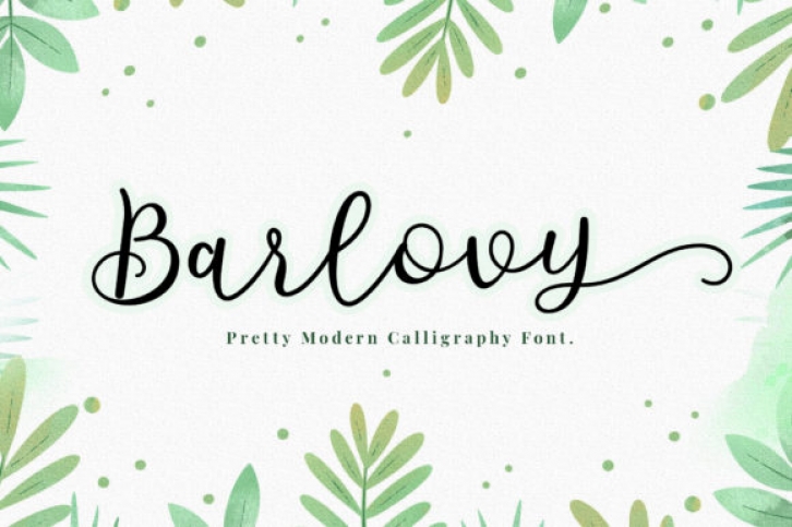 Barlovy Font Download
