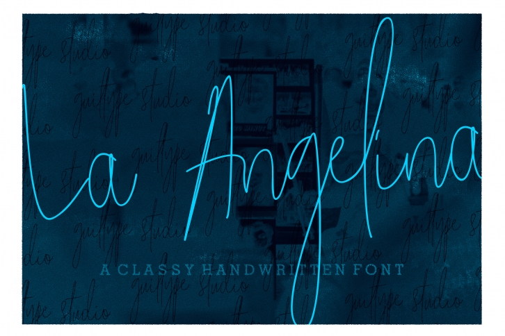 La Angelina Font Download