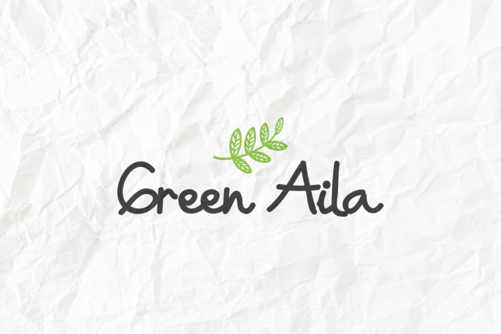 Green Aila Font Download